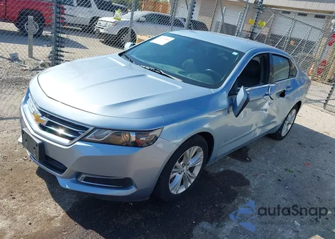 2014 Chevrolet Impala 2Lt из США, поврежденный, VIN 1G1125S33EU105921